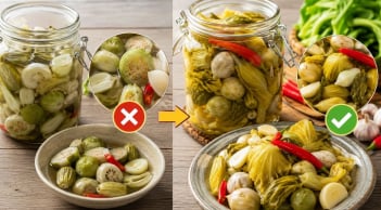 Vì sao không nên ăn dưa cà muối khi chưa đủ chua?