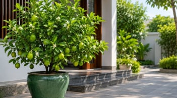 Vì sao nhiều người khuyên nên trồng một chậu chanh trước nhà?