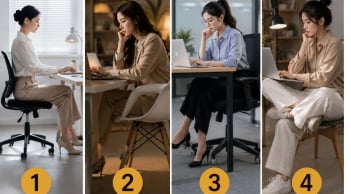 Chọn 1 kiểu ngồi làm việc gần với bạn nhất, để xem người khác nhìn nhận về thần thái của bạn ra sao