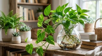 Trồng trầu bà thủy sinh: 7 sai lầm dễ khiến cây vàng lá, thối rễ, lâu ra lá mới