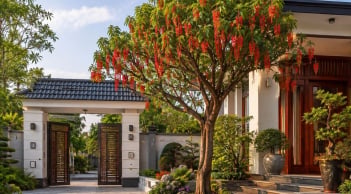 Vị trí tốt nhất để trồng cây lộc vừng phong thủy, vừa đẹp vừa được xem là hút tài lộc