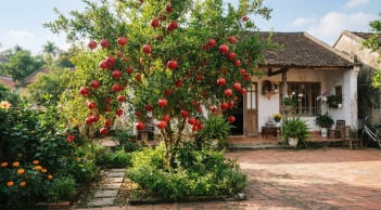 3 cây ăn quả trồng trong vườn nhà cực kỳ may mắn