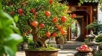 Cách người xưa trồng cây lựu để cầu tài lộc