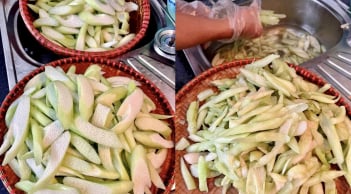 Mẹo chế biến dọc mùng không bị ngứa, nấu chín vẫn giòn sần sật