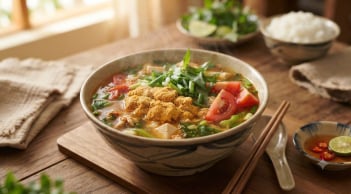 Cách nấu canh riêu cua ngon