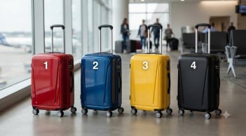 Chọn 1 chiếc vali sẽ cho biết tương lai bạn giàu hay nghèo?