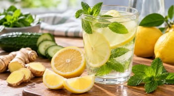 Cách pha nước chanh để hỗ trợ giảm cân, tiêu hóa nhẹ bụng mà không lo xót ruột