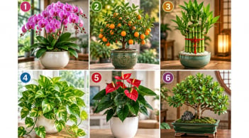  Chọn 1 cây cảnh bạn ấn tượng để xem điểm mạnh giúp bạn thu hút tiền tài là gì?