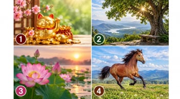 Trắc nghiệm: Chọn 1 bức ảnh bạn ấn tượng nhất để biết tài vận tháng 8 âm lịch sẽ ra sao