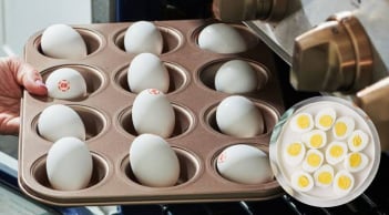 Mẹo luộc trứng không cần nước