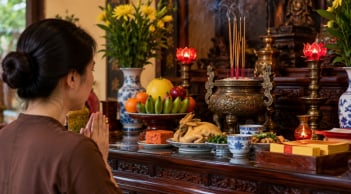 Thắp hương xong bao lâu thì nên hạ lễ, hóa vàng?