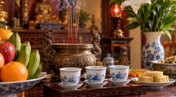 Tại sao thắp hương phải có nước? Khi hạ lễ có cần hạ nước theo không?