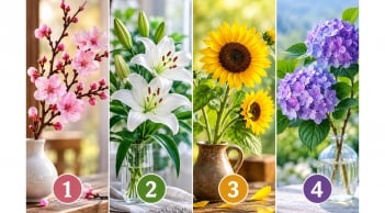 Trắc nghiệm: Chọn 1 cành hoa để xem bạn đang thu hút vận may theo cách nào