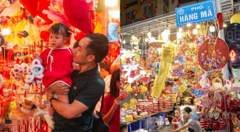 Hàng Mã rực rỡ trước Trung thu: Đèn ông sao, đầu lân phủ kín phố, người lớn cũng mê mẩn