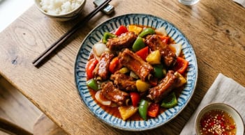 Mẹo làm sườn xào chua ngọt đậm đà, mềm thơm, sốt sánh đẹp mắt