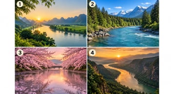 Chọn 1 dòng sông bạn ấn tượng để xem con đường bạn đang đi sẽ có khó khăn, thành công gì?