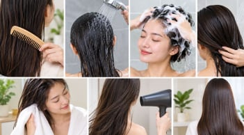 Gội đầu đúng kiểu giúp giảm rụng tóc: 5 thao tác nhỏ nhưng nhiều người đang làm sai