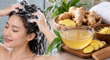 Gội đầu với gừng theo cách này: Da đầu sạch thoáng, tóc chắc khỏe, hỗ trợ giảm gàu