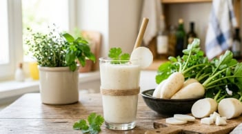 Học phụ nữ Nhật cách uống nước củ cải trắng giảm cân, không bị tăng cân trở lại