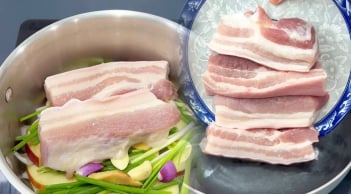 Cách luộc thịt lợn không cần nước, vừa ngọt vừa thơm