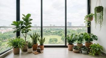 Đặt cây cảnh ở đâu trong nhà để vừa đẹp mắt vừa hợp phong thủy? 5 vị trí nhiều người quan tâm