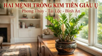 2 mệnh trồng kim tiền cực kỳ may mắn: Cây càng xanh người càng thăng quan phát tài