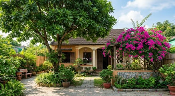 3 loại cây quen thuộc được nhiều gia đình chọn trồng trước nhà, vừa tạo bóng mát vừa mang ý nghĩa phong thủy