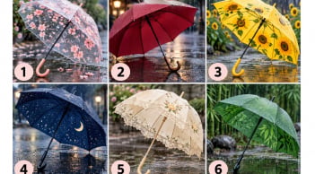 Chọn 1 chiếc ô đi mưa để xem bạn mạnh mẽ mức nào
