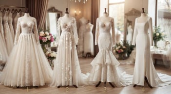 Chọn 1 chiếc váy cưới bạn thích nhất