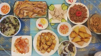 Cô dâu Bắc Ninh mang mâm cơm Việt sang Iraq để vơi bớt nỗi nhớ nhà