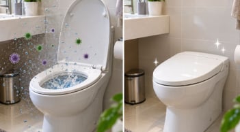 Dùng xong nên đóng hay mở nắp bồn cầu? Đây mới là cách vệ sinh đúng