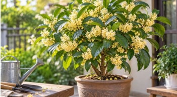 Trồng cây mộc hương phong thủy trong chậu: Muốn cây sai hoa, đừng bỏ qua 5 điều này