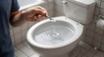 Vì sao nên đặt nắm muối vào bồn cầu?