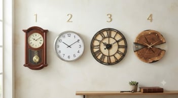 Chọn 1 chiếc đồng hồ treo tường bạn thích nhất