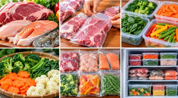 Mẹo cấp đông thực phẩm đúng cách: Giữ vị ngọt, dưỡng chất và độ tươi ngon lâu hơn