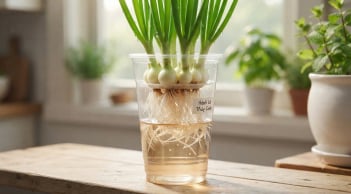 Mẹo trồng hành lá thủy sinh ăn cả năm không hết