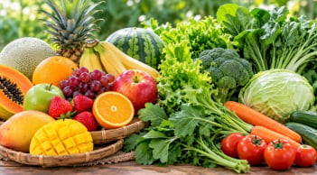 Ăn hoa quả có thể thay thế rau xanh không?