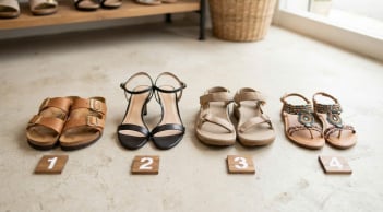 Chọn 1 đôi dép xăng đan bạn thích nhất