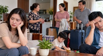 Vì sao không nên để người thân, họ hàng ở lâu trong nhà mình?