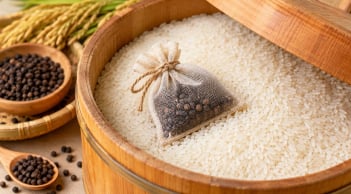 Nhiều người đặt túi hạt tiêu trong thùng gạo: Mẹo nhỏ nhưng có tác dụng bất ngờ