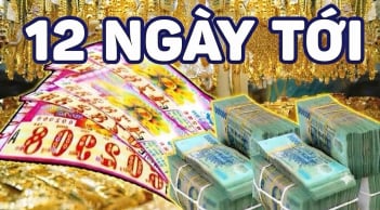 12 ngày may mắn liên tiếp: 3 con giáp Trúng Số giàu to