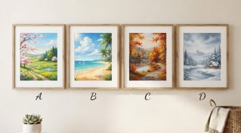 Chọn 1 bức tranh bạn thích nhất sẽ nói trước tương lai của bạn như thế nào?
