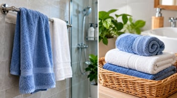 Khăn mặt, khăn tắm dùng xong có nên treo trong nhà tắm?