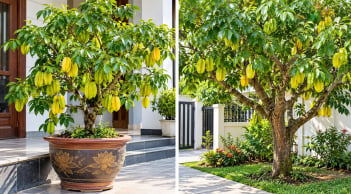 Trồng cây khế phong thủy trước nhà: Nên trồng trong chậu hay xuống đất để vừa đẹp vừa dễ chăm?