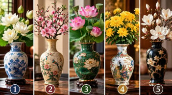 Chọn 1 bình hoa bạn ấn tượng xem điều gì đang chờ đợi