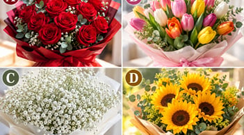 Hãy chọn 1 bó hoa bạn thích nhất