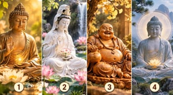 Chọn 1 bức tượng Phật bạn thấy thu hút nhất để xem khả năng giữ bình tĩnh