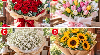 Bạn thích bó hoa nào nhất?