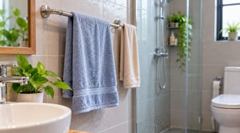 Dùng khăn mặt xong có nên treo trong nhà tắm? Những điều rất cần chú ý