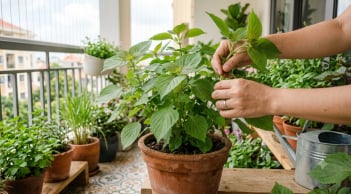 Trồng tía tô tại nhà để ăn, nhớ 4 điều này để cây xanh tốt, hái được lâu